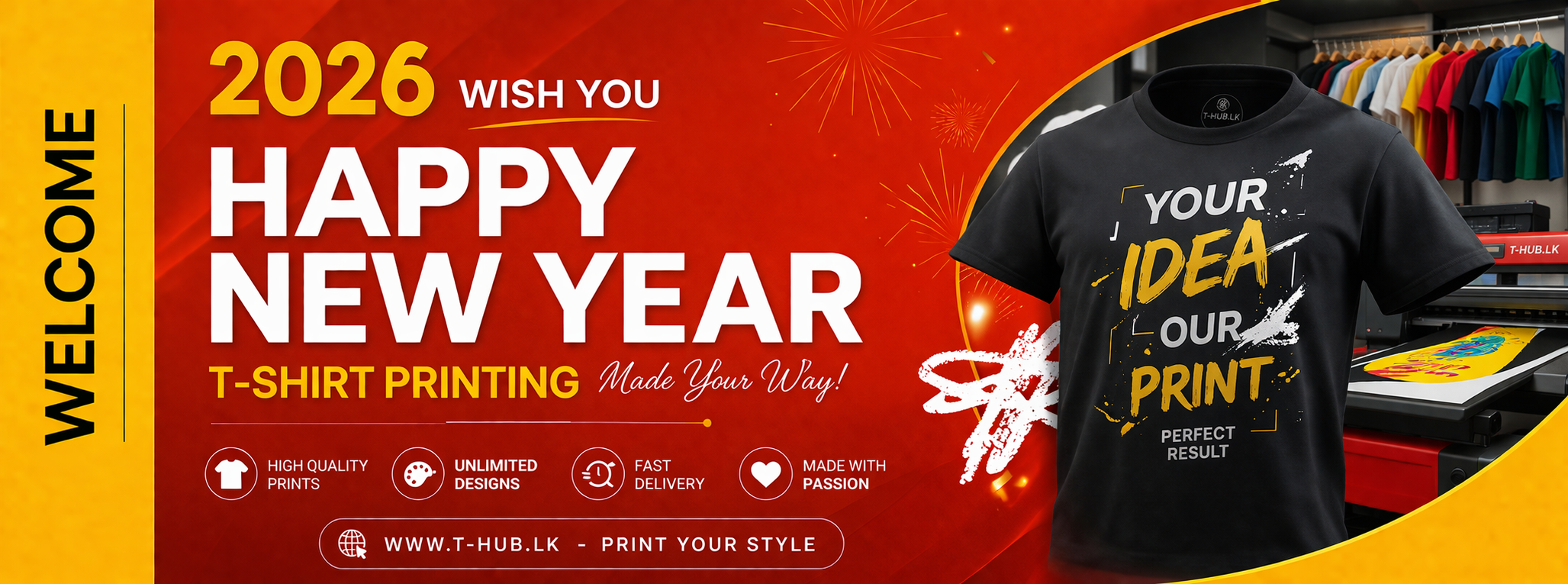 Welcome 2026 New Year Celebration